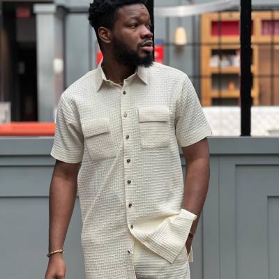 Simple Cream Casual Kaftan